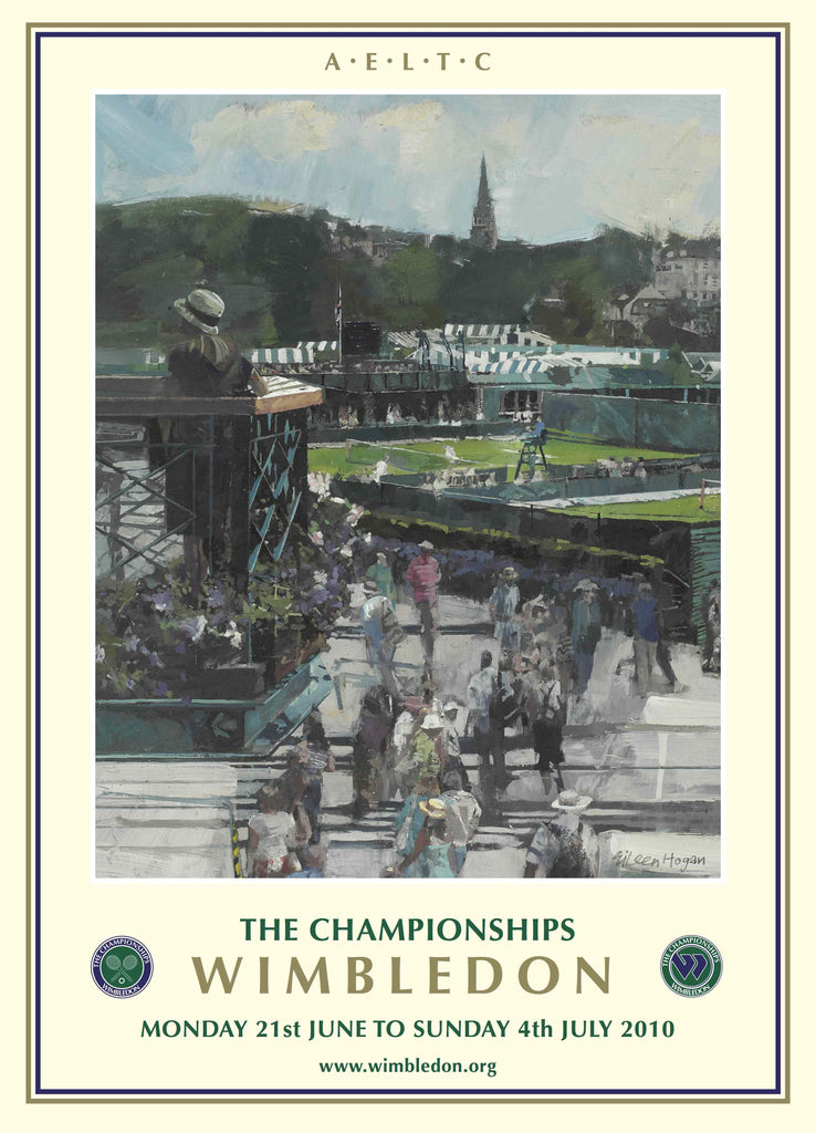2010 Wimbledon Championships Poster