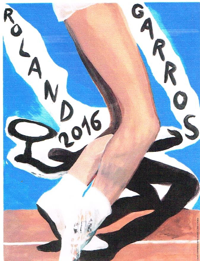 2016 Roland Garros Poster