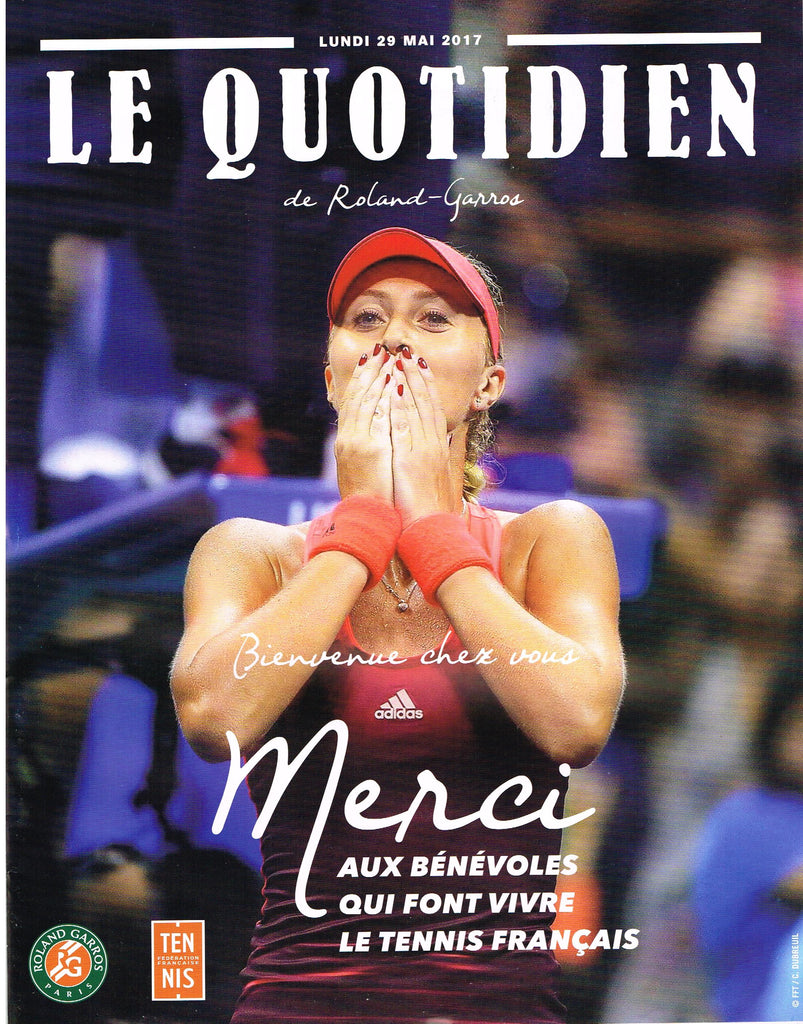 2017 French Open Programme