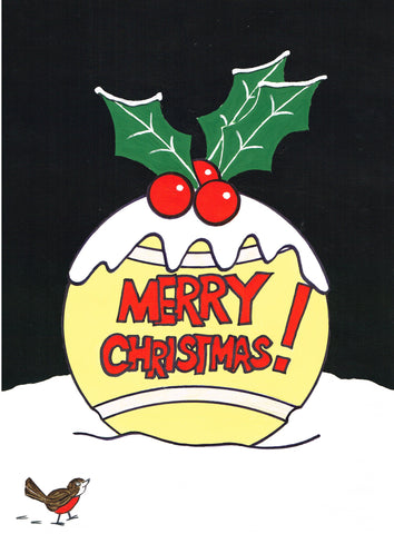Christmas Card - "Merry Christmas" (Order Ref CC13)