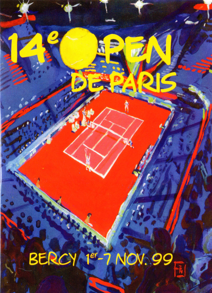 1999 Paris Open Poster Print