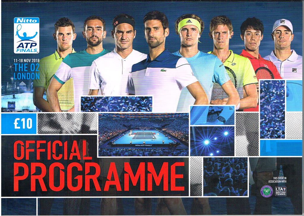 ATP WORLD TOUR FINALS 2018 Official Programme