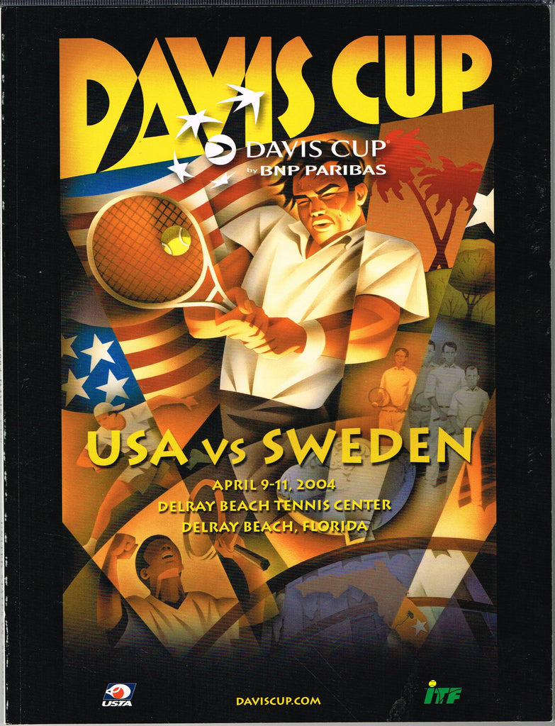 Davis Cup 2004 - USA vs Sweden Programme