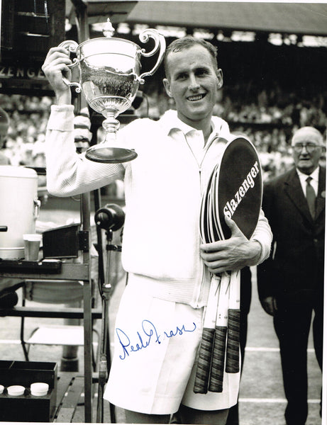 Neale Fraser Signed Poster – Tennis Gallery Wimbledon