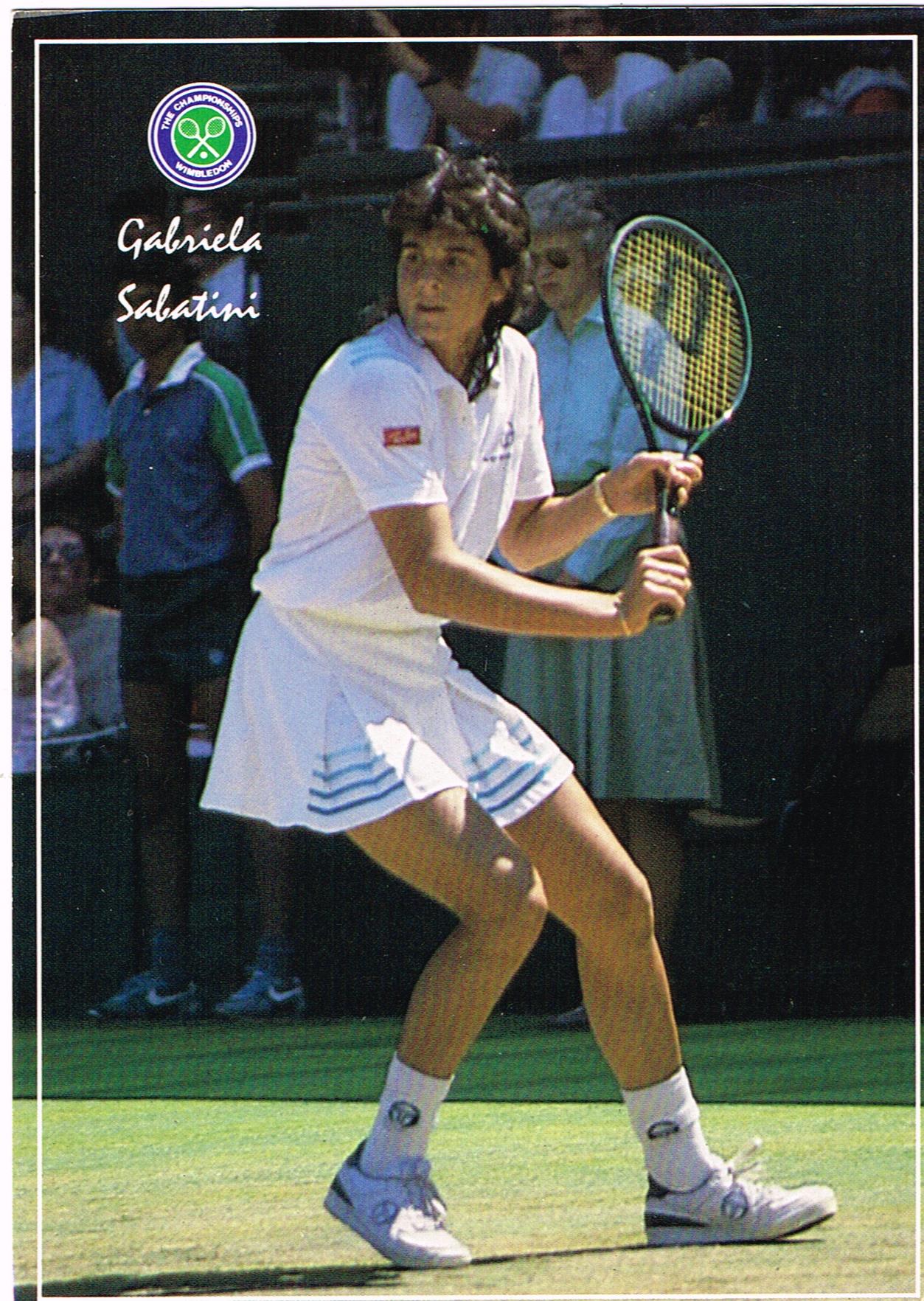 Gabriela Sabatini Postcard (Order Code CF11) - Main Image