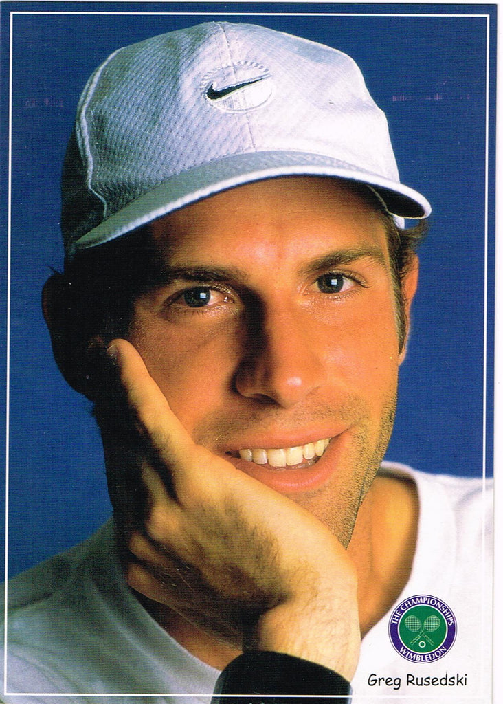 Greg Rusedski Postcard (Order Code ST8106)