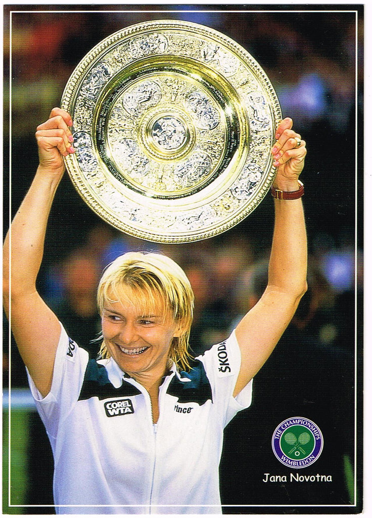 Jana Novotna Postcard (Order Code ST2438)