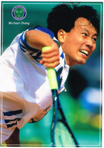 Michael Chang Postcard (Order Code ST8107)