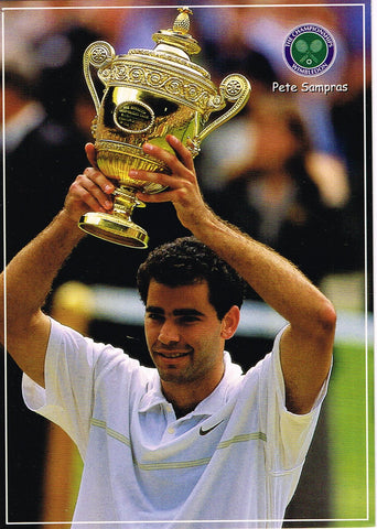 Pete Sampras Postcard (Order Code ST2469)