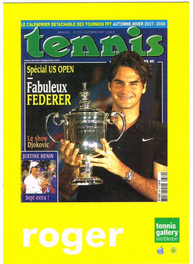 POSTCARD Tennis Gallery Wimbledon - Roger Federer