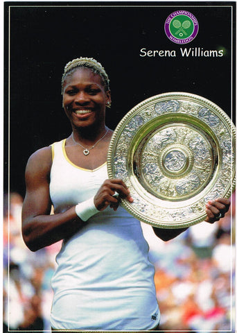 Serena Williams Postcard (Order Code ST2988)