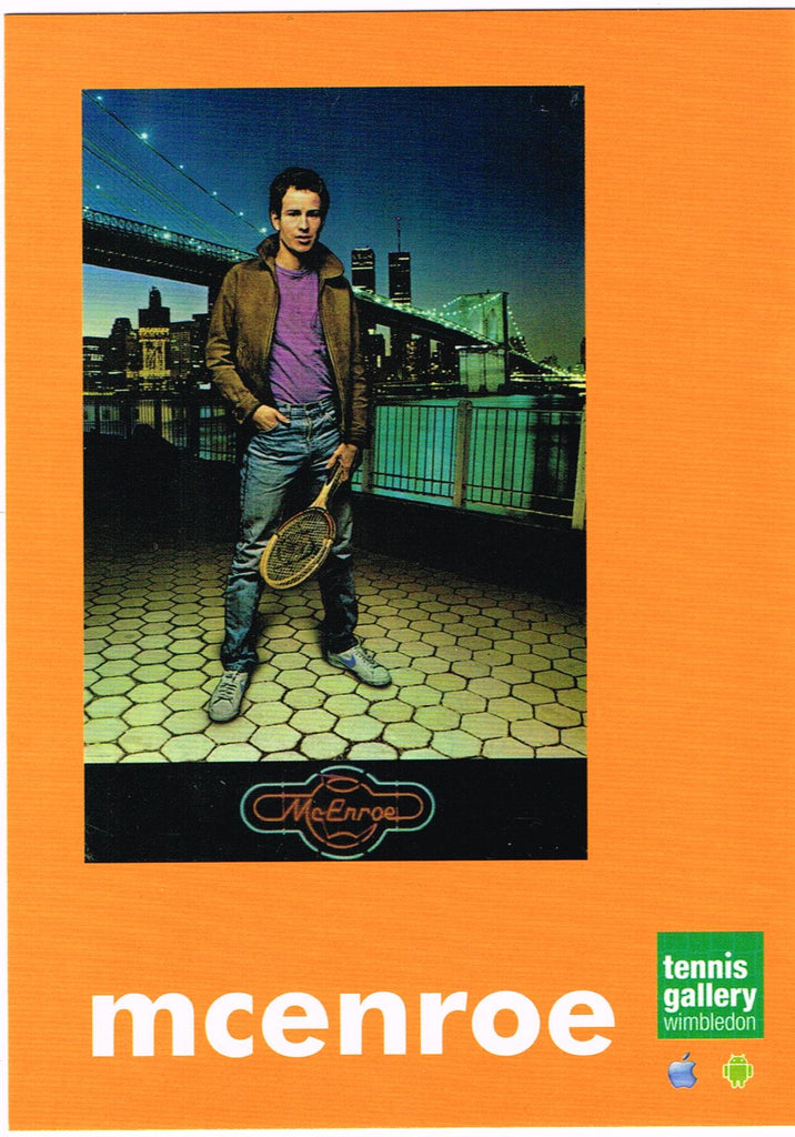 POSTCARD Tennis Gallery Wimbledon - John McEnroe