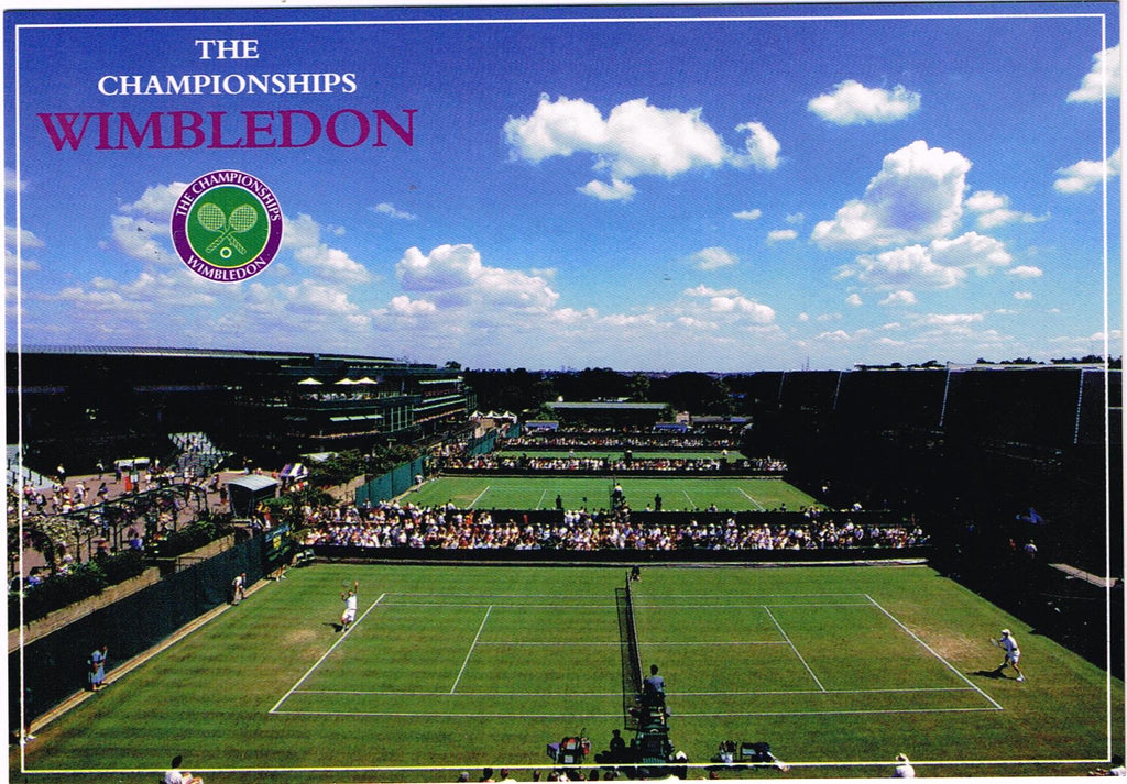 POSTCARD Outside Courts, Wimbledon (Order Code ST2896)