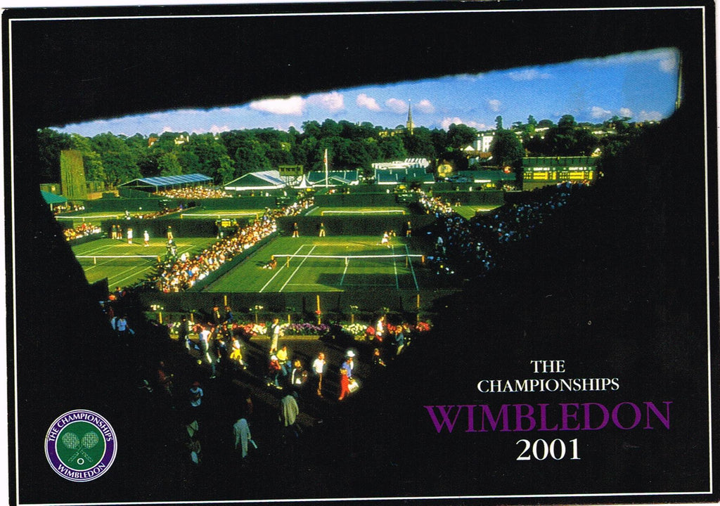 Wimbledon 2001 Postcard (Order Code ST2650)