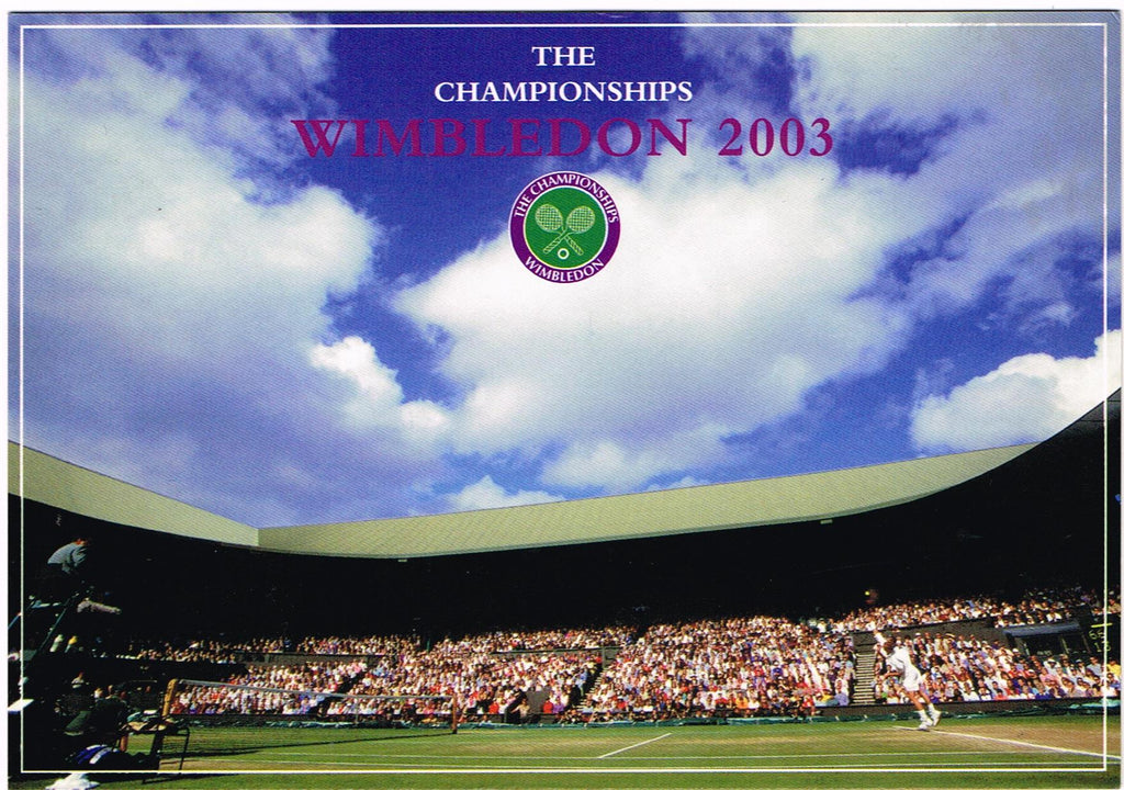 Wimbledon 2003 Postcard (Order Code ST2902)