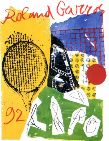 1992 Roland Garros Poster