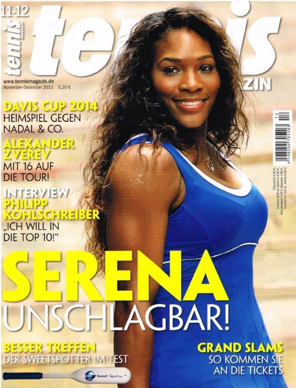 Serena Williams - Tennis Magazin 2013