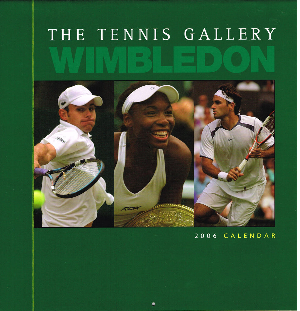 Tennis Gallery Wimbledon 2006 Calendar