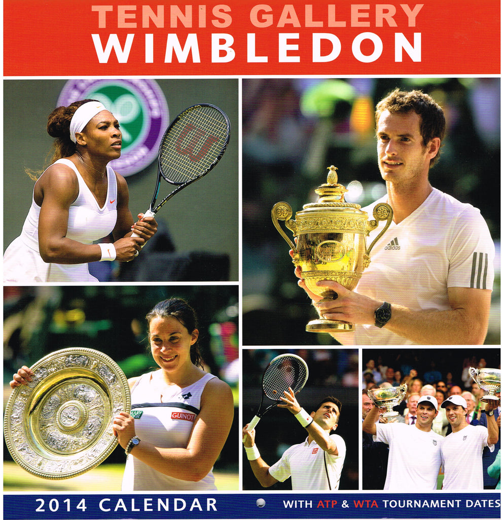 2014 Tennis Gallery Calendar Tennis Gallery Wimbledon