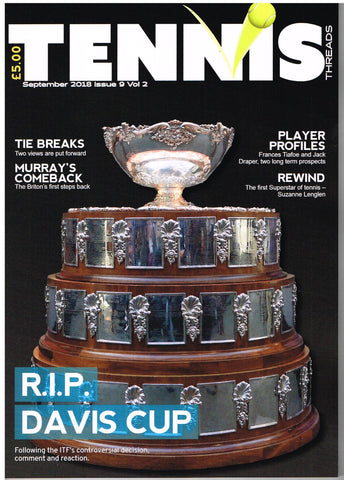 TENNIS THREADS MAGAZINE September 2018 issue