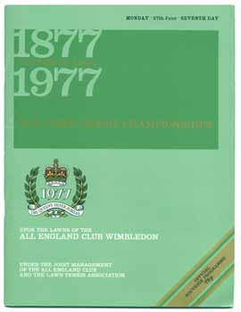 1977 Wimbledon Championships Daily Programme