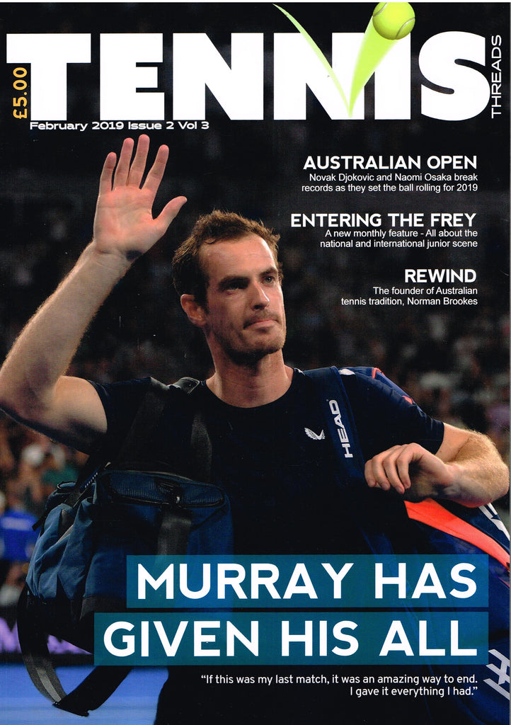 Tennis Threads Magazine, February 2019 Issue