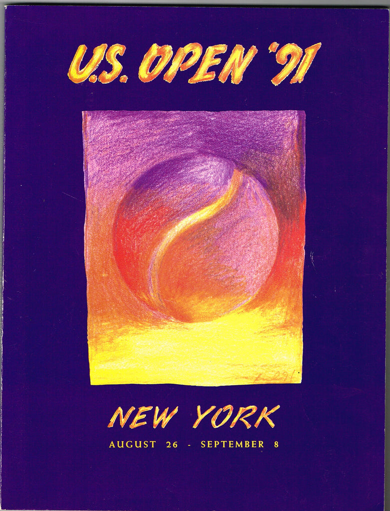 1991 US Open Program