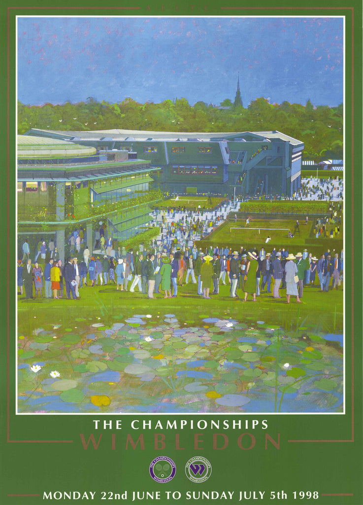 1998 Wimbledon Championships Poster