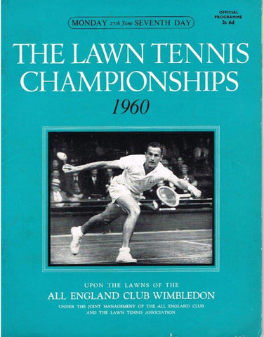 1960 Wimbledon Championships Daily Programme