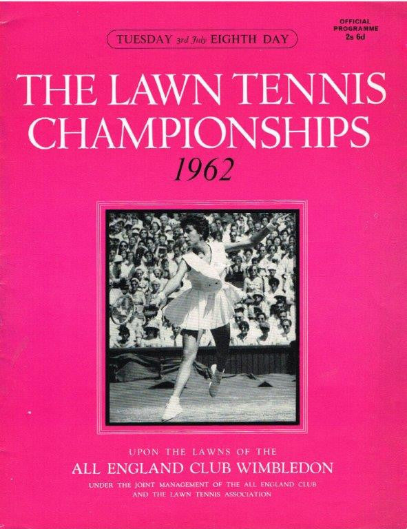 1962 Wimbledon Championships Daily Programme Tennis Gallery Wimbledon