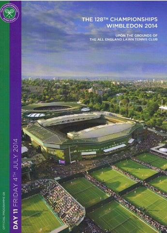 2014 Wimbledon Championships Daily Programme