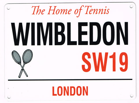 Large Wimbledon Streetsign