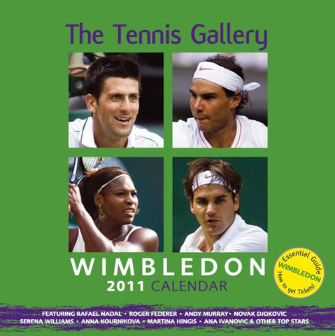2011 Tennis Gallery Wimbledon Calendar